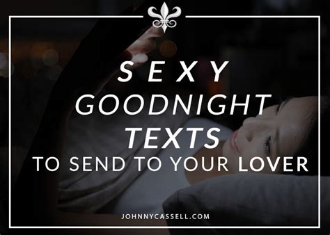 How do you say goodnight in a flirty way?